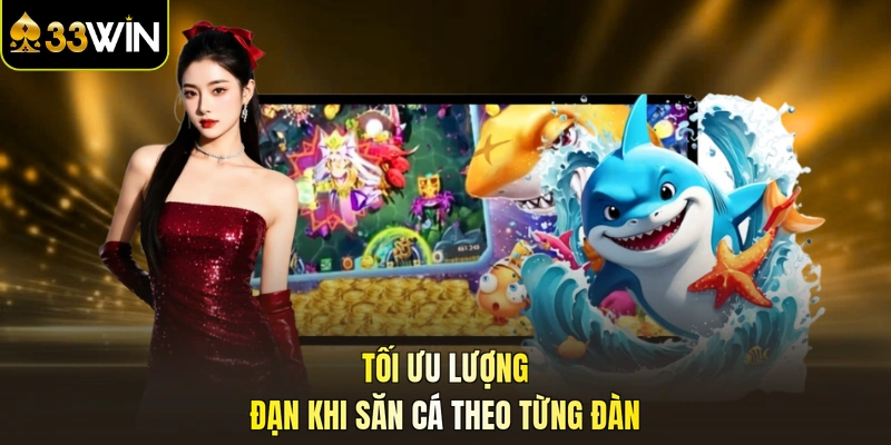 Tối ưu lượng đạn khi săn cá theo từng đàn